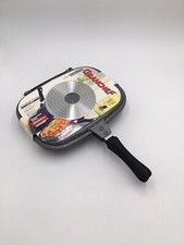 Fornetto Bistecchiera 32*24cm Doppia INDUZIONE Granchef Pietra Lavica