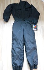 Tuta da neve vintage orso nero