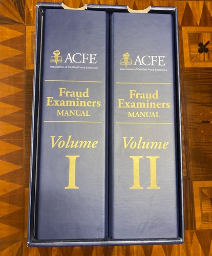 Acfe fraud examiner manuals - examiner's,