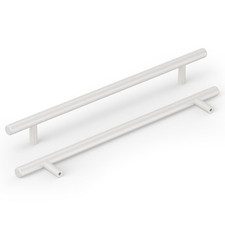 goldenwarm - 15 maniglie per mobili / porte, per la cucina, in acciaio inox, col