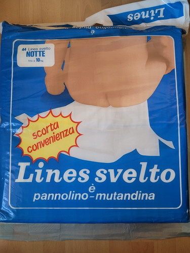 Vecchi pannolini notturni - 44,