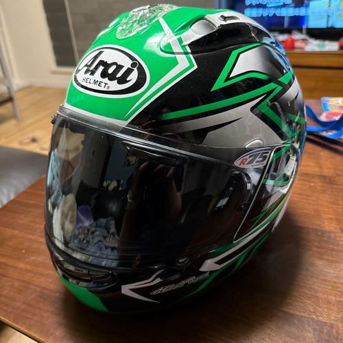 Arai rx7x ghost green helmet - ghost,