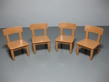 PLAYMOBIL lote 4 silla sillas