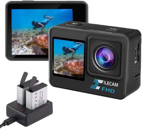 Action cam doppio - doppio, schermo
