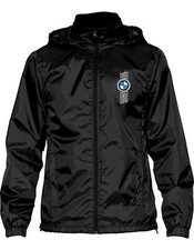 Giacca antipioggia nera