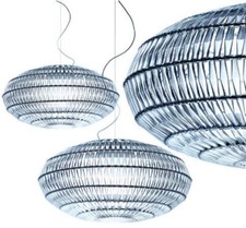 SOSPENSIONE FOSCARINI Lampadario TROPICO ELLIPSE ghiaccio