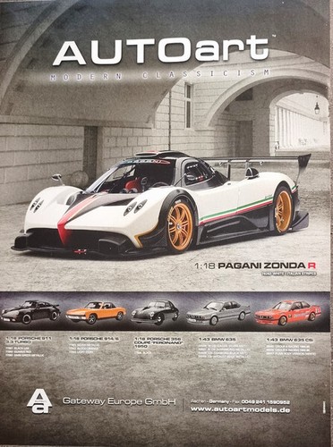 Autoart pagina pubblicitaria - autoart,