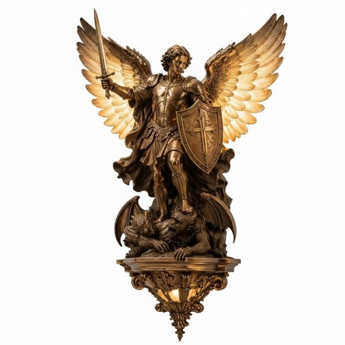 Lampada arcangelo guerriero - arcangelo,