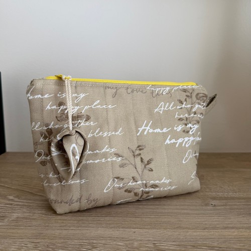 Borsa cosmetica marrone - borsa,