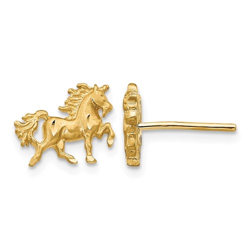 Orecchini perno oro - a,