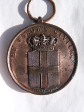 MEDAGLIA AL VALOR CIVILE DI