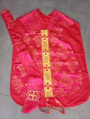 Casula con stola pastorale - con,