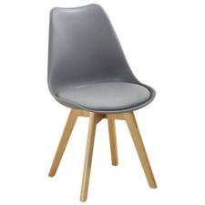 Sedia cucina grigia in