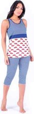 Pigiama Donna Cotone Maglietta