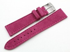 New Genuine Suede Fuchsia