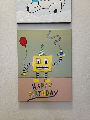 Quadro buon compleanno - buon,