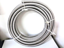 TUBO FLESSIBILE CORRUGATO ACCIAIO INOX ROTOLO 20 METRI