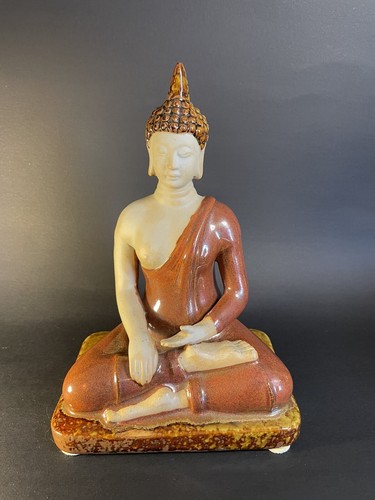 Vintage seated meditating