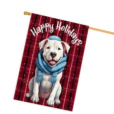 Bandiera casa bifacciale Happy