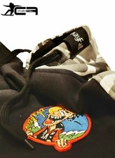 Felpa Sportiva Con Cappuccio Unisex Long Style Skate Snowboard Vestibilità Larga