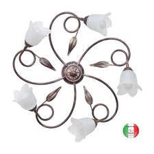 Plafoniera soffitto ferro - a,
