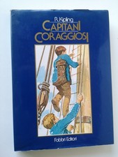 Capitani coraggiosi - R.Kipling-Fabbri ed.-1988 illustrato Pino