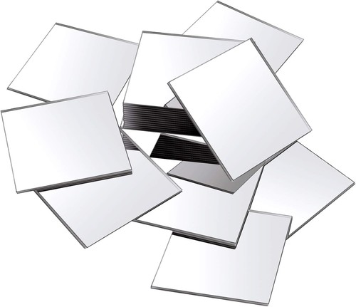Mini acrylic square mirror - acrylic,