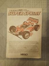 Manuale Nikko Super Sprint ( Vedi Foto)