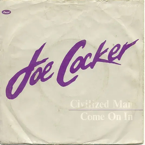 Joe cocker civilized man 45 - cocker,