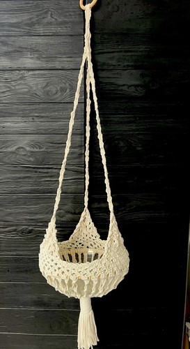 Portavaso macrame - portavaso,