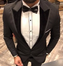 Designer smoking nero velluto - smoking,