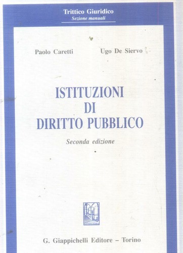 Istituzioni diritto - di,