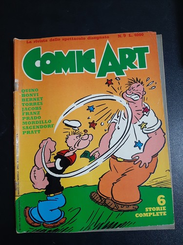 Rivista fumetti comic art 1985 - rivista,