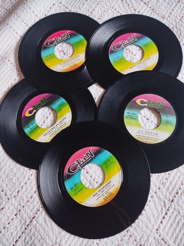 Lotto vinili giri clan - vinili, 45