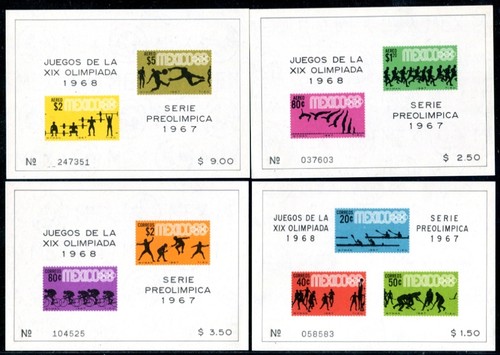 Messico 1967 blocco7 - 1967, **