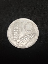 Moneta Rara  10 Lire  1956 in discrete Condizioni 