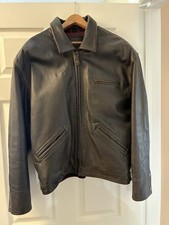 Bomber Guess in pelle marrone