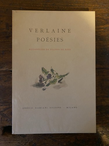 Verlaine poésies acquarelles - verlaine,