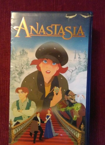 Videocassette vhs cartoni - e,