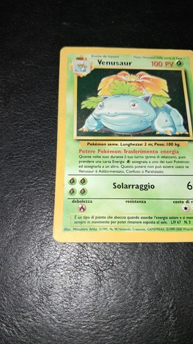 Carte pokemon vintage venusaur - carte,