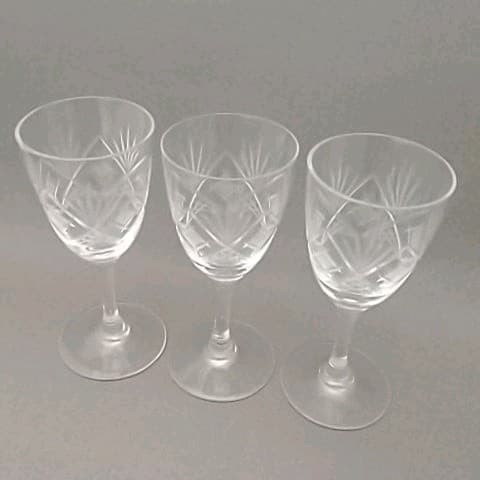 Set bicchieri vino in - da,