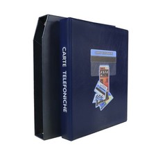 MASTER PHIL ALBUM CON CUSTODIA PER TESSERE TELEFONICHE BLU NUOVO Art. 112