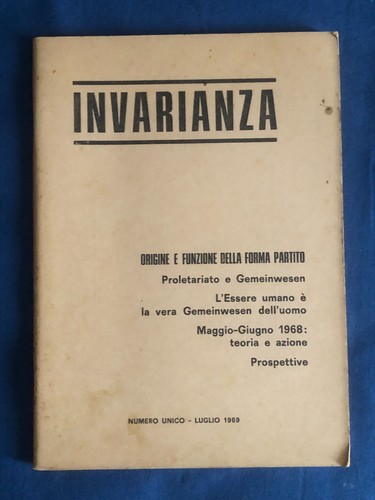 Invarianza origine funzione - invarianza,