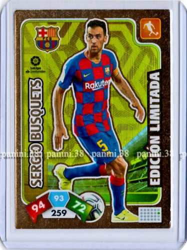 Edicion limitada card busquets - limitada,