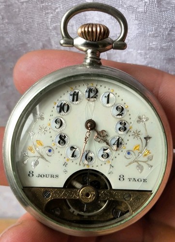 Raro antico orologio tasca - antico,