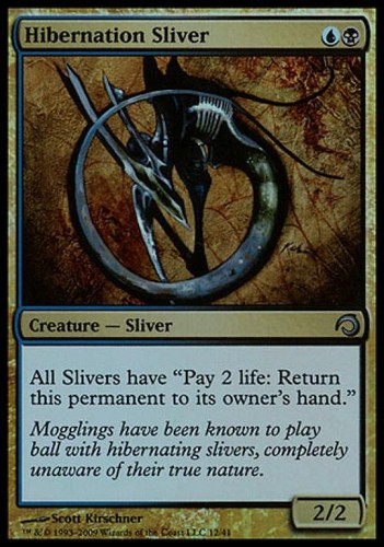 Hibernation sliver foil - sliver,