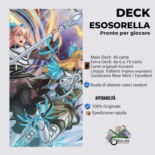Yugioh mazzo deck - yugioh!, esosorella