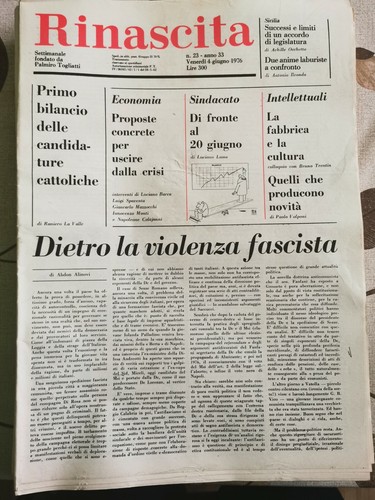 Rivista rinascita numeri - rivista,