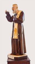 Statua di Padre Pio 90cm