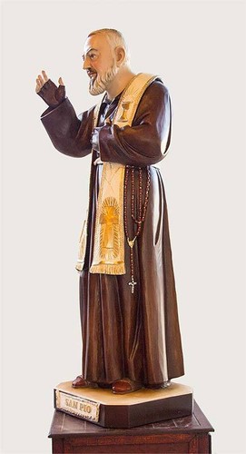 Statua padre pio 90cm - statua, di